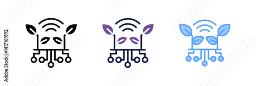 Smart Agriculture Icon