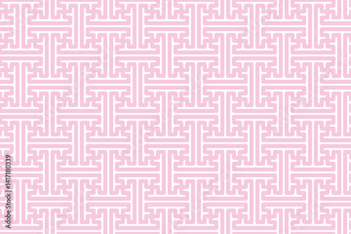Repeating pattern “AYAORI”. Traditional Japanese pattern. Seamless. Colorful. Suitable for backgrounds and wrapping paper.
