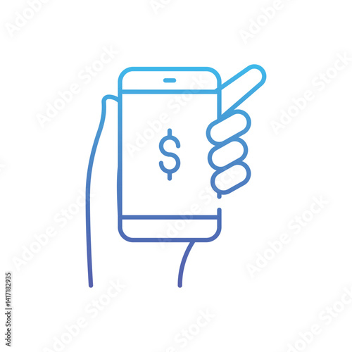 Mobile Payment Vector icon