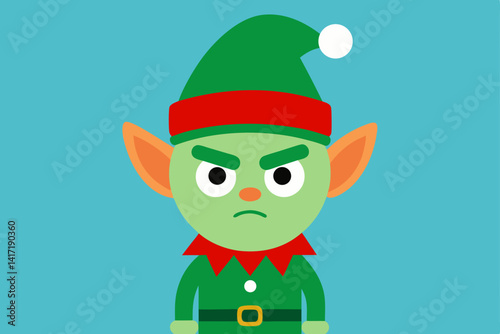 christmas elf cartoon