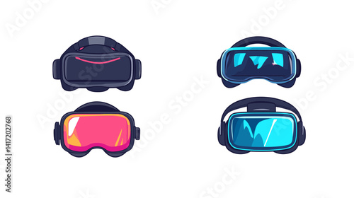 Pixel Art VR Headset Variety Pack