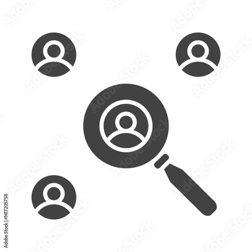 Candidate icon vector image. Suitable for mobile apps, web apps and print media.
