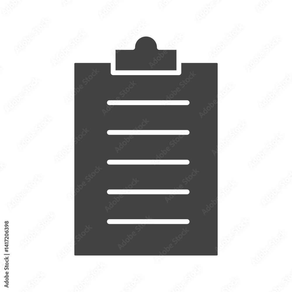 Clipboard icon vector image. Suitable for mobile apps, web apps and print media. Clipboard icon vector image. Suitable for mobile apps, web apps and print media.