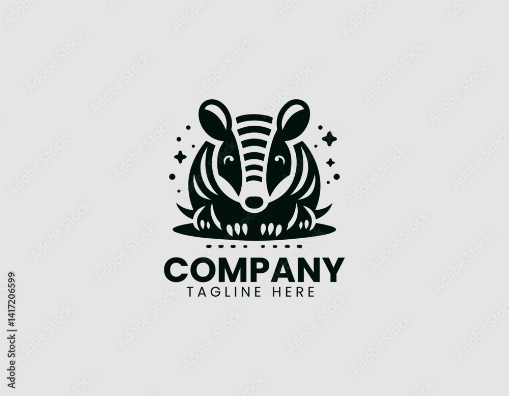 Armadillo Vector Logo Design Armadillo Vector Logo Design