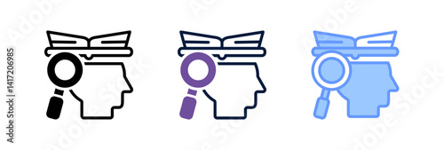 Search Of Knowledge Icon