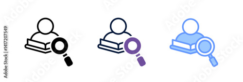 Search Of Knowledge Icon