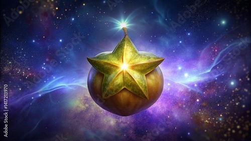 abstract background with stars