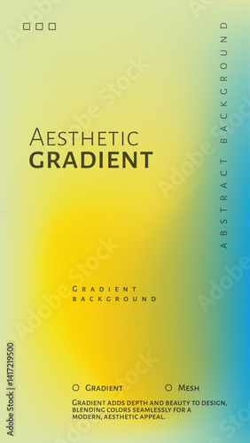 Abstract Gradient Background with Blurred Gradient Effect with Gradient Texture
