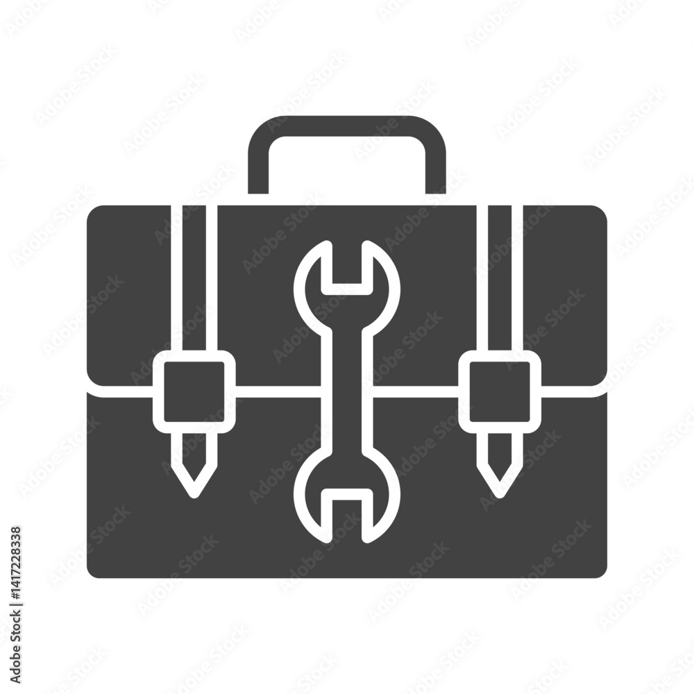 Work Tools icon vector image. Suitable for mobile apps, web apps and print media. Work Tools icon vector image. Suitable for mobile apps, web apps and print media.