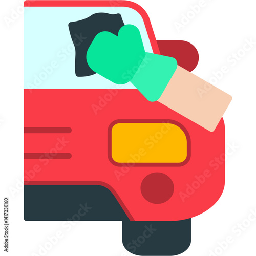 Glass Cleaning Icon