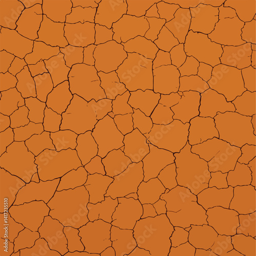 dry cracked ground