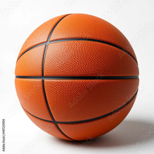 basketball isolated on white background