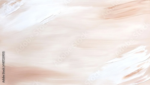 Wallpaper Mural Abstract Beige Painting Torontodigital.ca