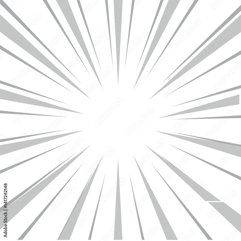 Fototapeta premium Motion Effect Vector Pack – Speed Lines, Light Bursts & Comic-Style Energy Graphics