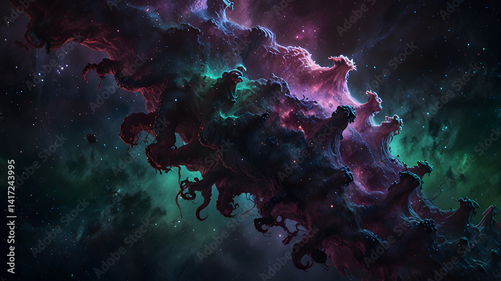 Obraz premium abstract fractal background