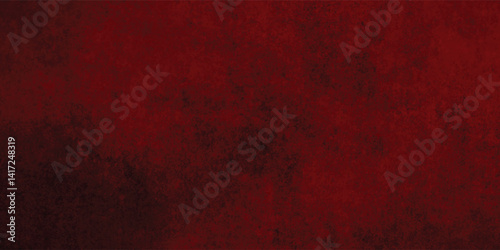 Bold Grunge Wall Background in Red and Charcoal Tones

