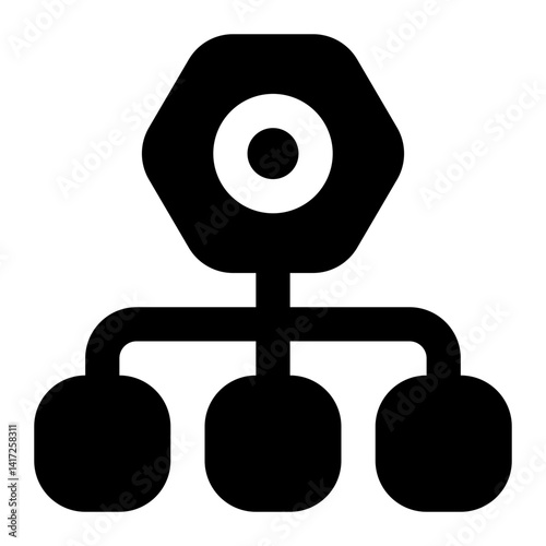 Oganization icon for illustration