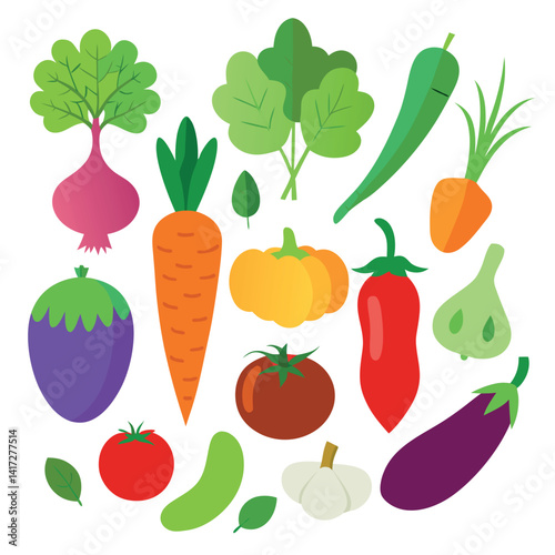 Different-types-of-vegetables-white-background 