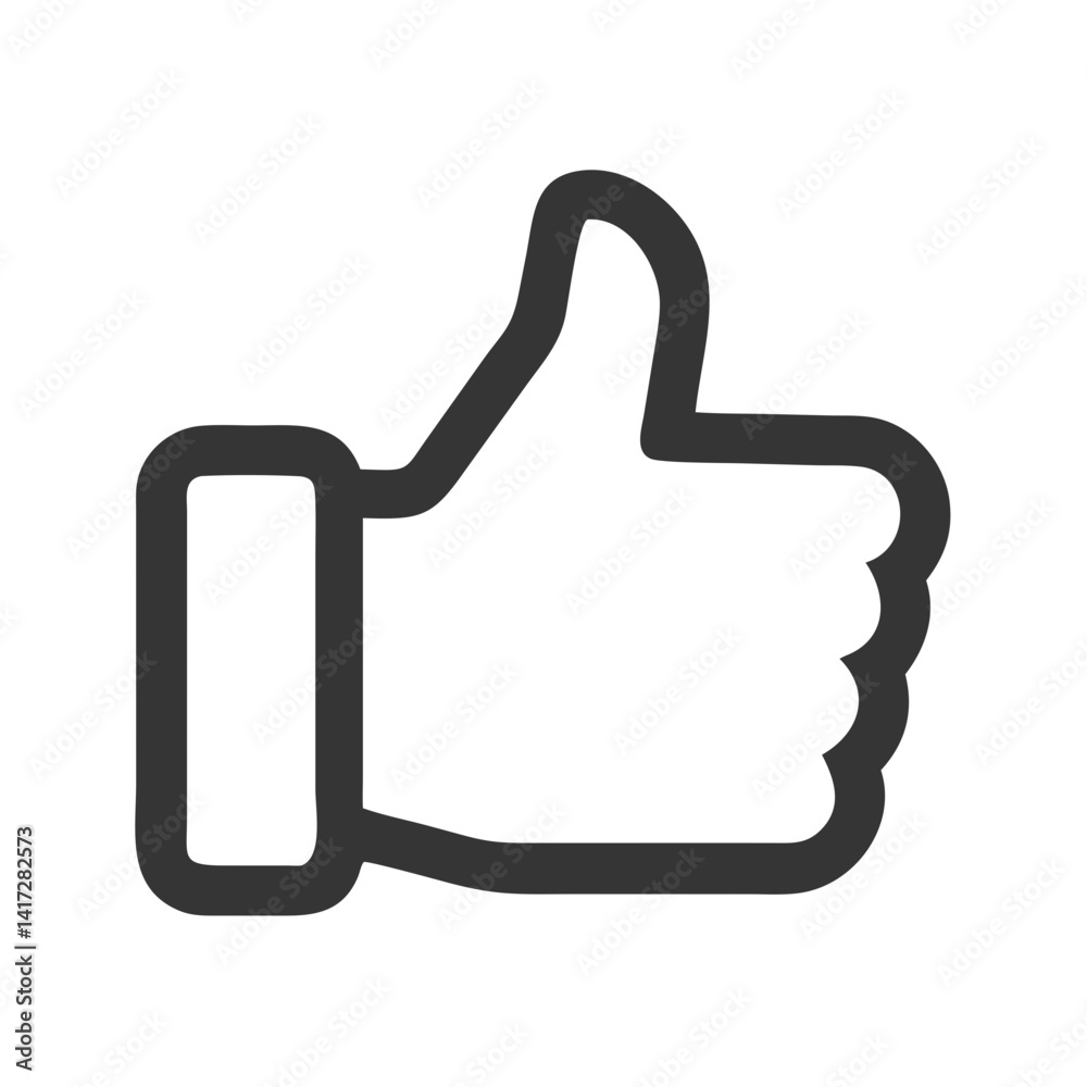 Thumb up icon with black background. Like symbol. Thumb up icon with black background. Like symbol.