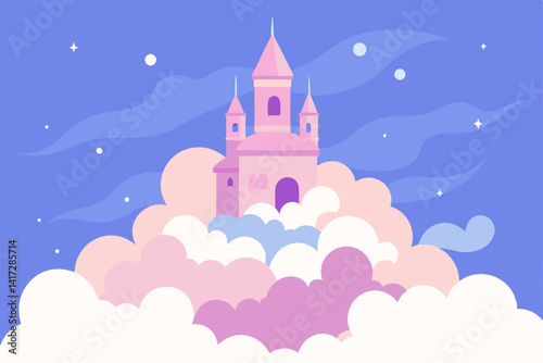 castle-in-the-clouds---surreal-anime-landscape