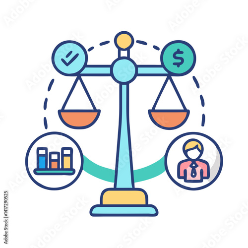 Balance between money, quality, and service is essential