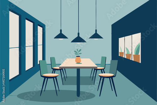contemporary-dining-space-with-natural-light