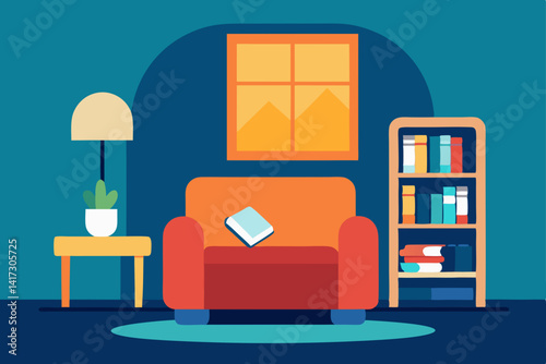 cozy-reading-nook-in-living-room