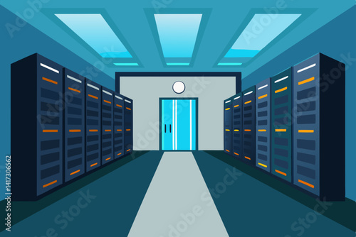 data-center-interior-with-racks-of-servers room