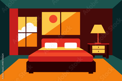 generative-ai-hotel-room-with-natural-lighting
