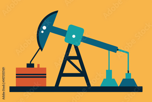 oil-industry-drilling-machine-silhouette