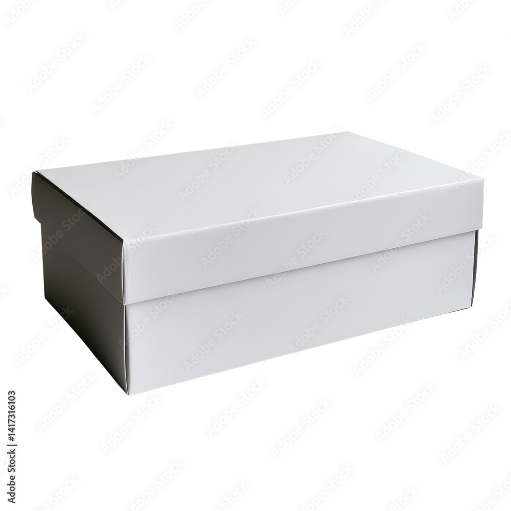 Minimalist Closed White Box for Organizing Storage and Packing with Smooth Surface and Sleek Design Minimalist Closed White Box for Organizing Storage and Packing with Smooth Surface and Sleek Design