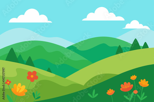 rolling-hills-with-wildflowers-in-bloom
