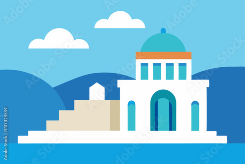 traditional-greek-architecture-by-the-shore