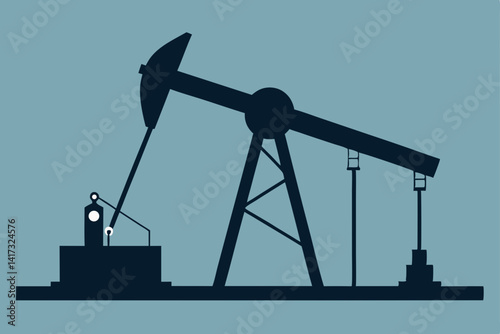 vector-silhouette-of-oil-pumpjack