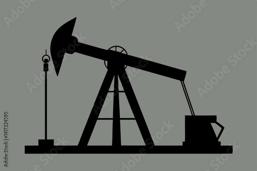 vector-silhouette-of-oil-pumpjack