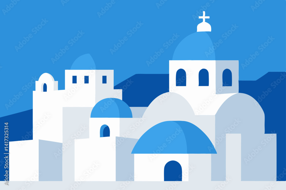 whitewashed-buildings-of-santorini whitewashed-buildings-of-santorini
