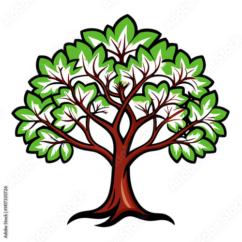  Bold Dogwood Tree Illustration Design