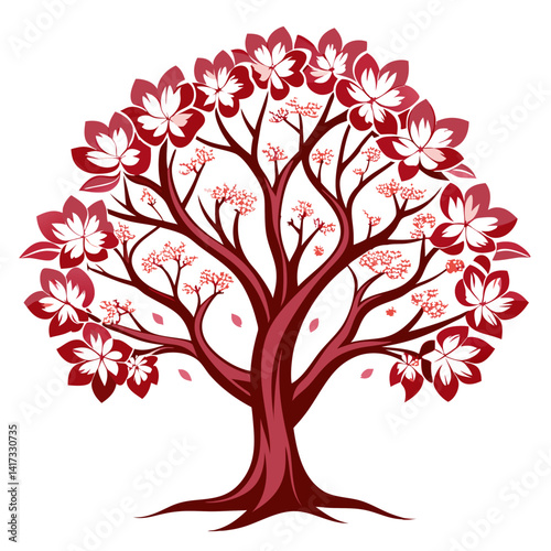  Elegant Dogwood Tree Illustration Design
