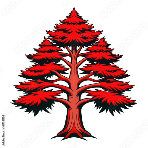  Stylish Eastern Red Cedar Tree Vector Design