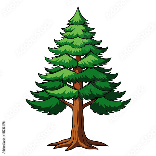  Charming Eastern White Pine Tree Illustration Art