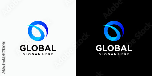 G initial letter vector logo design with modern, simple, clean and abstract style. Icon for business, cargo, shipping and personal branding.