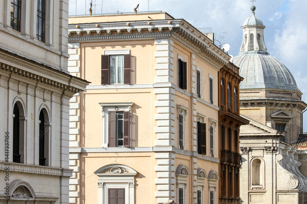 Obraz premium Authentic Italian Streets – Timeless Scenes of Everyday Life. Candid and atmospheric images of Italian streets capturing the charm, color, and character of everyday life.