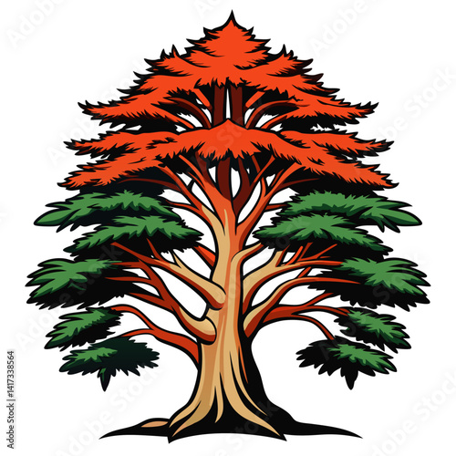  Bold Outline of Monterey Cypress Tree
