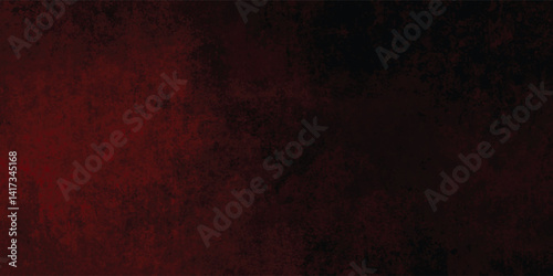 Dark Artistic Wall Texture in Red and Black for Backgrounds

