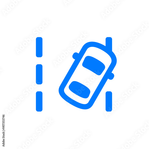 Car Lane Departure Right
