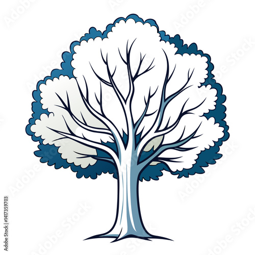  Artistic White Poplar Tree Design