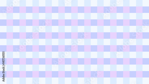 Gingham pastel wallpaper backgrounds bring a unique charm to any interior design.