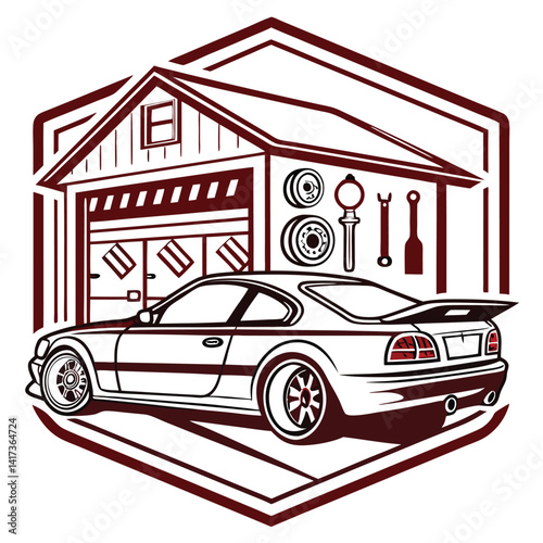 Vintage Retro Vector Illustration

