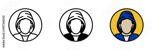 Hacker Avatar is a visual representation of a cyber intruder who attempts to exploit systems or steal data.