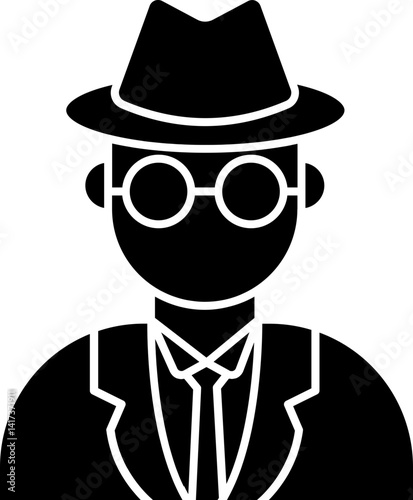 Pilot Vector Icon Stock Illustration
